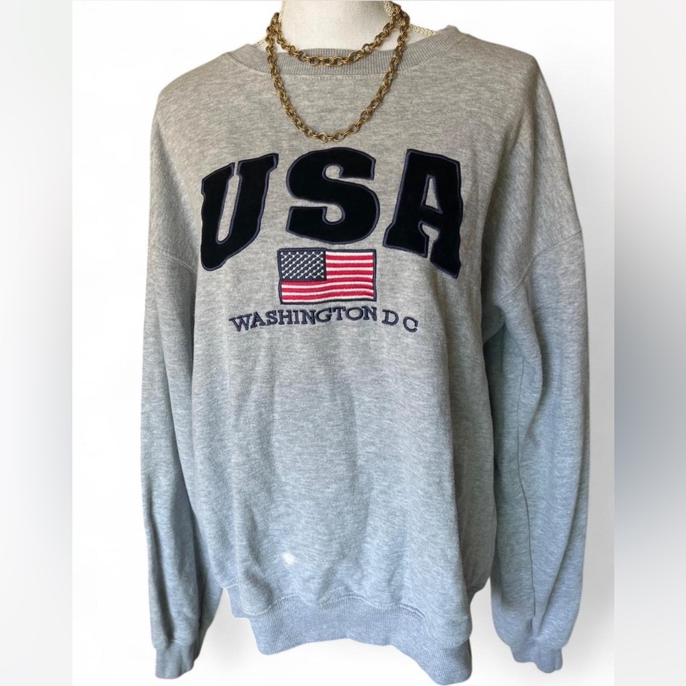 Gray USA sweater from DC
